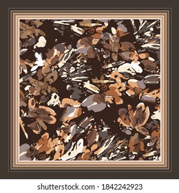 Tuch-Design, Textil-Vektorgrafik