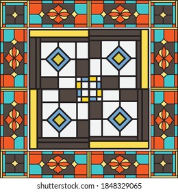 scarf design textile vector illustration