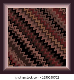 scarf design textile vector illustration