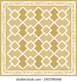 scarf design textile vector illustration.