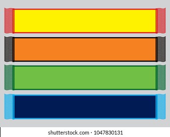 Scarf design vector for template