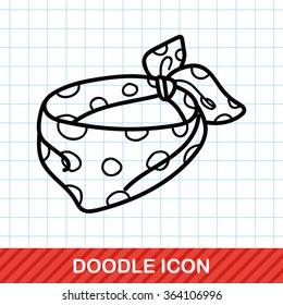 scarf doodle