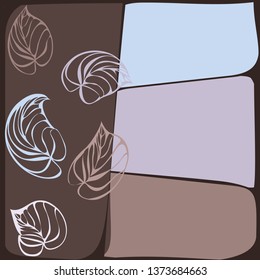 Scarf floral pattern. Bandana, pareo, pillow, home textile design. Cute background for shawl print, textile, covers, pillow, napkin, hijab.