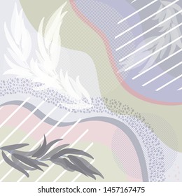 Scarf floral pattern. Bandana, pareo, pillow, home textile design. Tropical background for shawl print, textile, covers