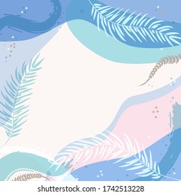 Scarf floral pattern. Bandana, pareo, pillow, home textile design. Tropical background for shawl print, textile, covers