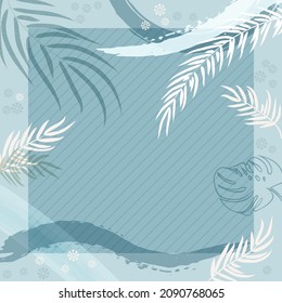 Scarf floral pattern. Bandana, pareo, pillow, home textile design. Tropical background for shawl print, textile, covers