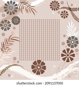 Patrón floral escarlata. Bandana, pareo, almohada, diseño textil casero. Fondo tropical para la impresión de chales, textiles, cubiertas