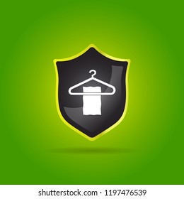 scarf and hanger icon
