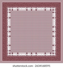 Scarf Hijab Design ethnic Flanel
