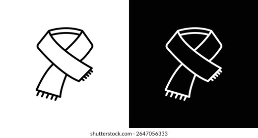 Scarf icon. Graphic Design vector icon. Ui Ux Icons