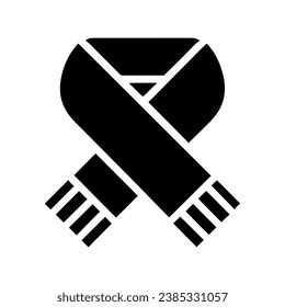 scarf icon illustration vector isolated
