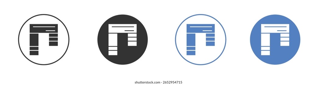 Scarf icon logo graphic designs