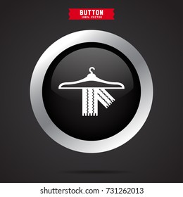 scarf icon. man sign