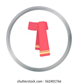 Scarf icon of vector illustration for web and mobile