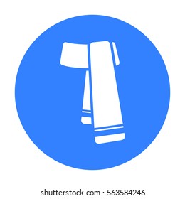 Scarf icon of vector illustration for web and mobile