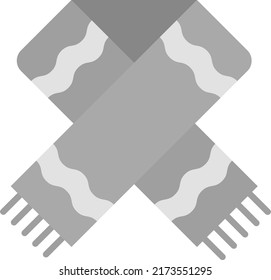 Scarf icon vector image. Can also be used for Clothes and Accessories. Suitable for mobile apps, web apps and print media.