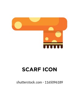 Scarf icon vector isolated on white background, Scarf transparent sign , colorful symbols