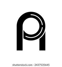 Schal Icon Vektor. Winter-Illustrationszeichen. Stoffsymbol oder -logo.