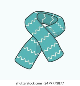 Scarf icon Winter icon set illustration elements