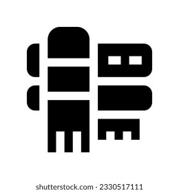 scarf icon for your website, mobile, presentation, and logo design.