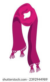 scarf illustration design vector isolated