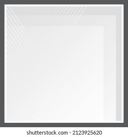 línea de bufanda sobre fondo gris elegante