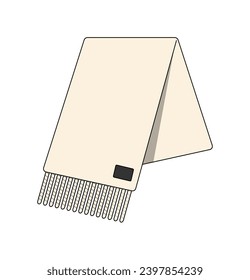 Ilustración del vector Scarf (silenciador)