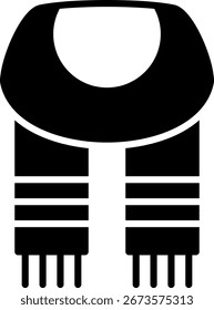 Schal neue kreative Icon Design Vektor