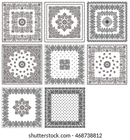 Scarf ornament design