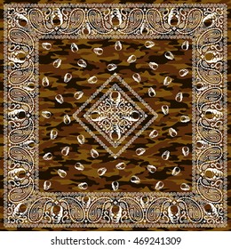 Scarf ornament design