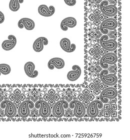 Scarf ornament design