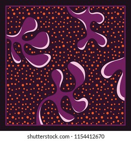 Scarf pattern abstract design