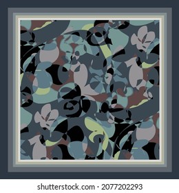 scarf pattern abstract design illustration