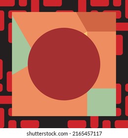 scarf pattern abstract design vector illustration