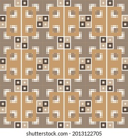  scarf pattern design on white. Geometric ornament with frame, border. Bandanna, shawl, scarf, tablecloth design for textile fabric print 