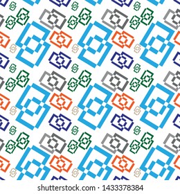 Scarf pattern fabric textile print background design.