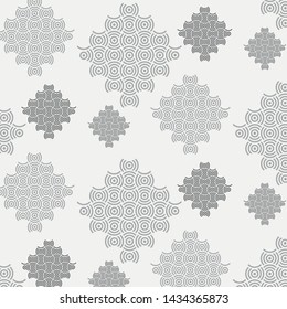 Scarf pattern fabric textile print background design.