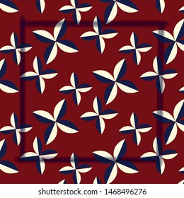Scarf pattern fabric textile print background design.