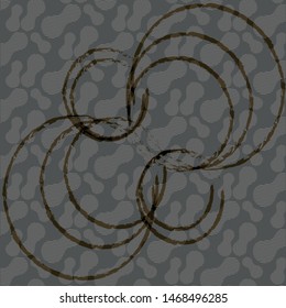 Scarf pattern fabric textile print background design.