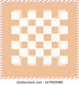 Diseño de fondo textil de tela de motivos de cartón
