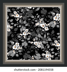 scarf pattern textile design illustration