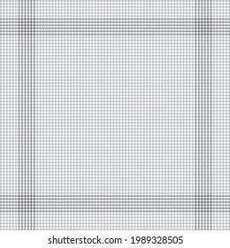 Scarf print with houndstooth check in grey and white. Simple dog tooth square background vector for scarf, bandana, shawl, hijab, head scarf, neckwear. Print for spring, autumn, winter.