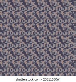 SCARF impresión rectangular de pañuelo FABRIC patrón geométrico