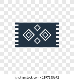 Scarf vector icon isolated on transparent background, Scarf transparency logo concept