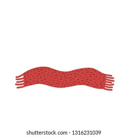 scarf vector illustration