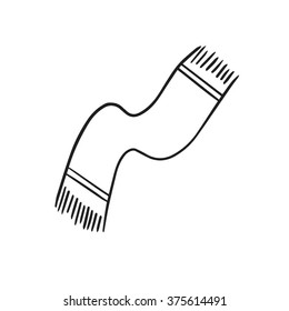 Scarf vector illustration