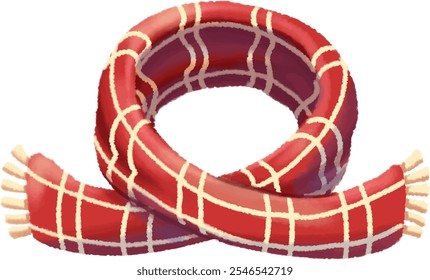 Scarf for wearing in winter