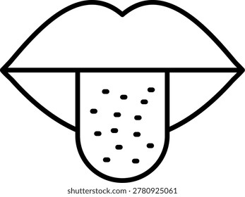 Scarlet Fever Icon Vector Element line icon design vector icons