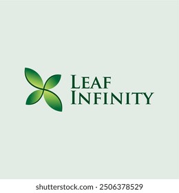 Scarlet sprout leaf nature green logo design vector template editable 