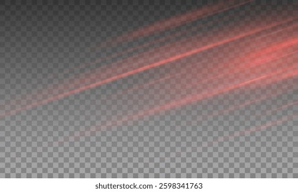 Scarlet Velocity Waves: A Futuristic Visualization of Red Luminous Lines Sweeping Through the Digital Space, Representing Acceleration, Innovation, and the Boundless Motion of Light in a High-Tech 